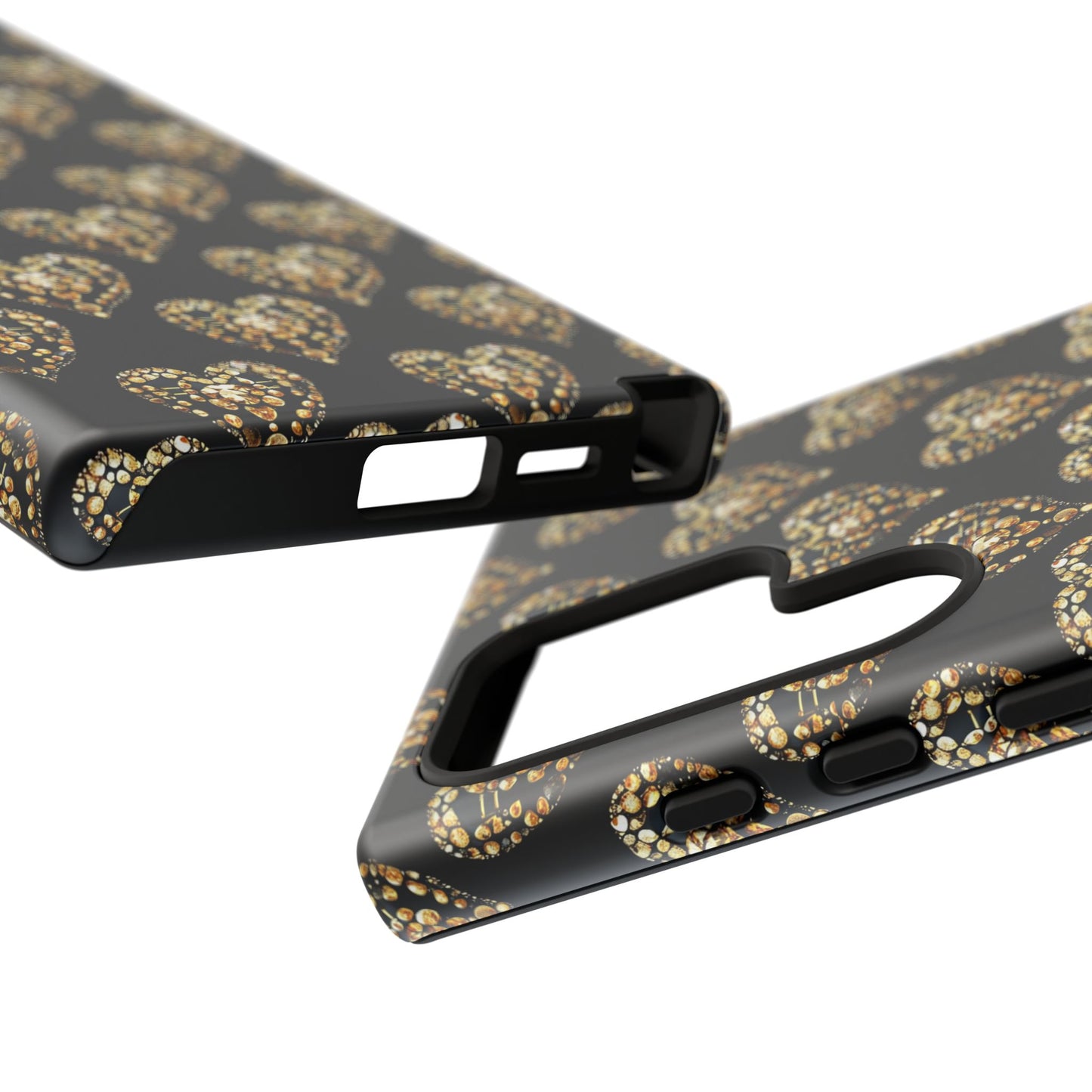 Golden Heart Luxe Phone Case