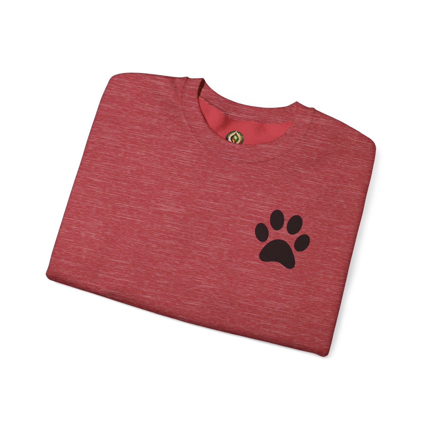 Minimalist Paw Print Crewneck Sweatshirt