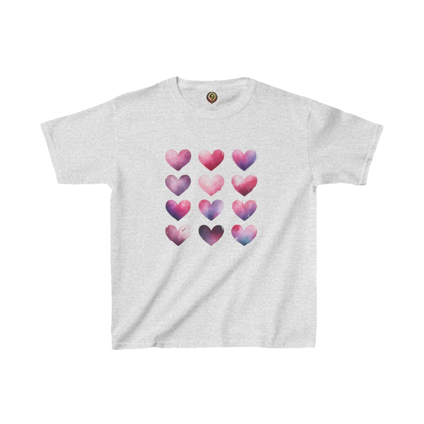 Heart Grid Youth Tee
