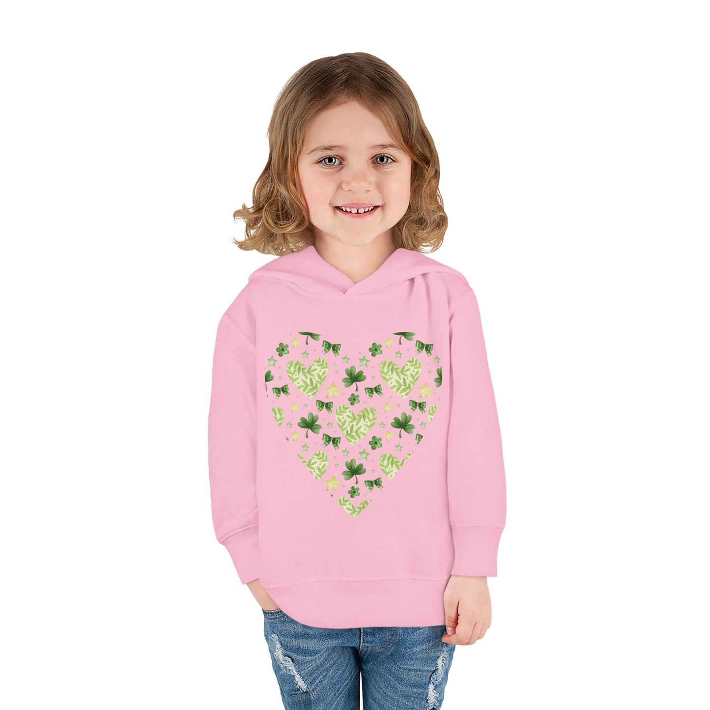 Lucky in Love 🍀 Toddler Pullover Hoodie