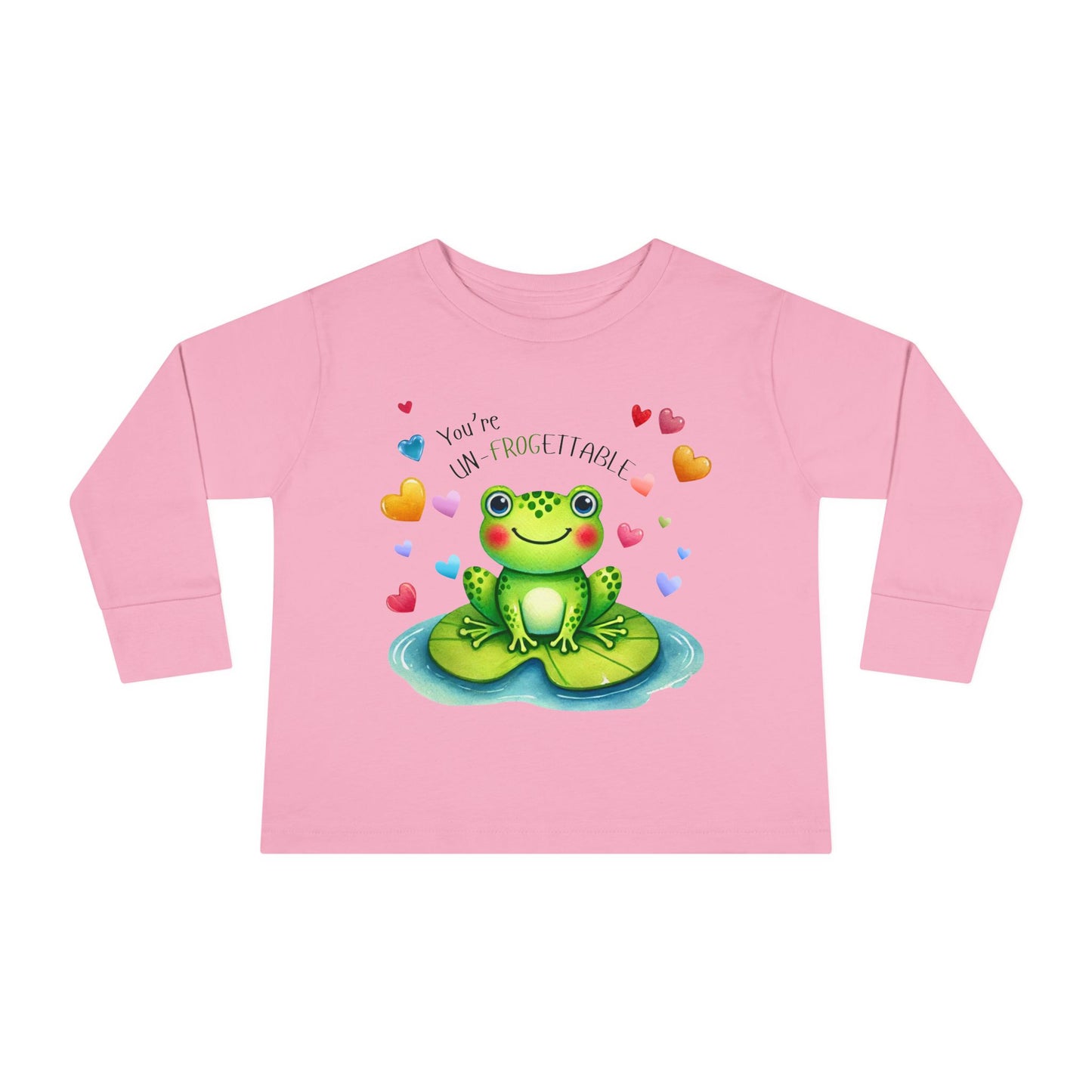 "Un-FROG-ettable" Toddler Long Sleeve Tee
