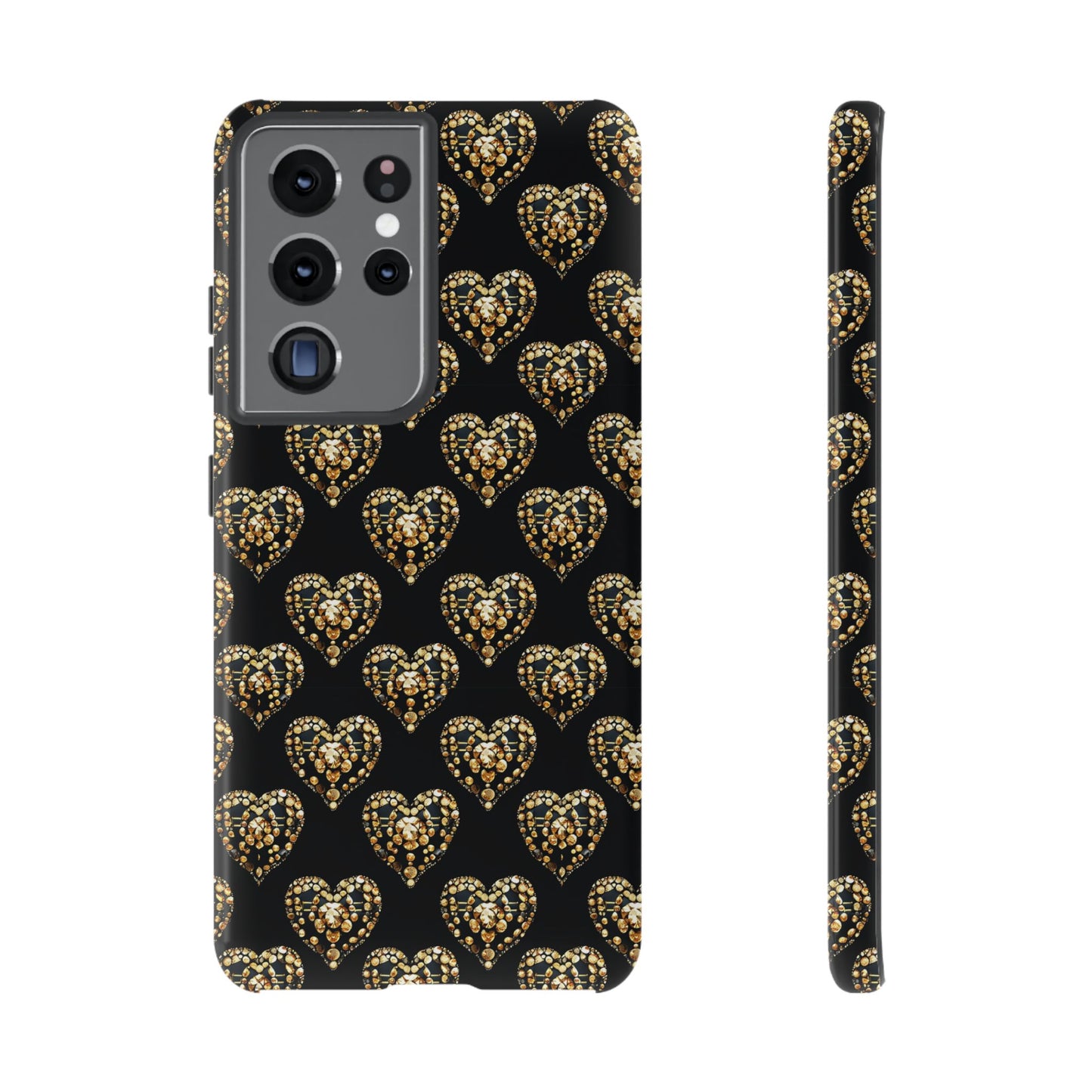 Golden Heart Luxe Phone Case