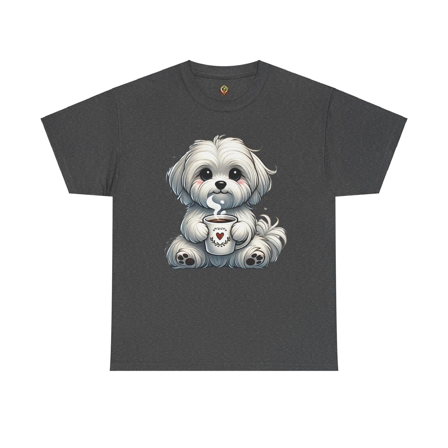 "Puppy Love Coffee Time" Unisex Tee