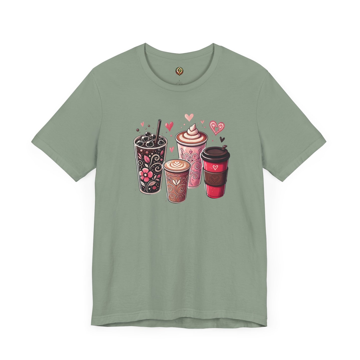 "Cup of Love" Coffee Lovers Tee