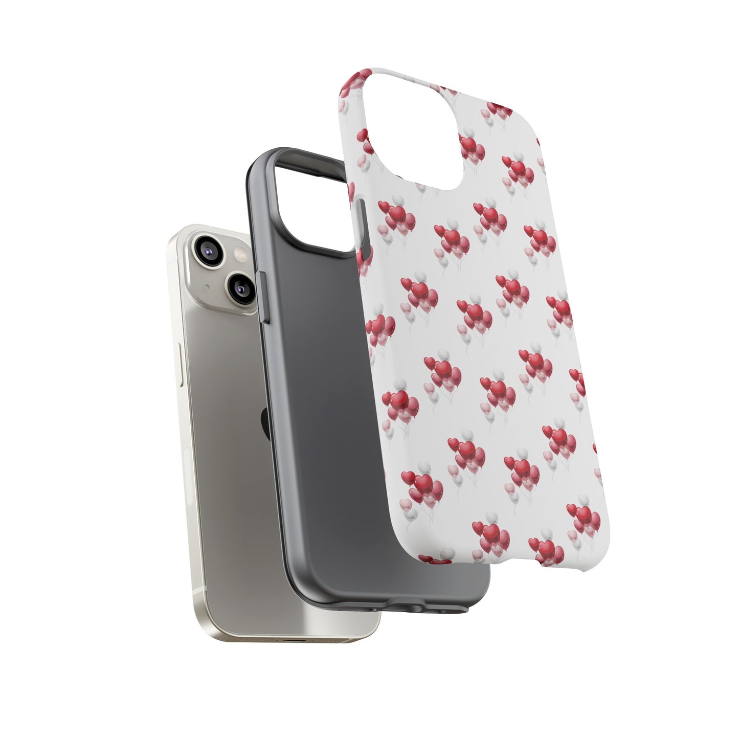 Floating Hearts Tough Phone Case