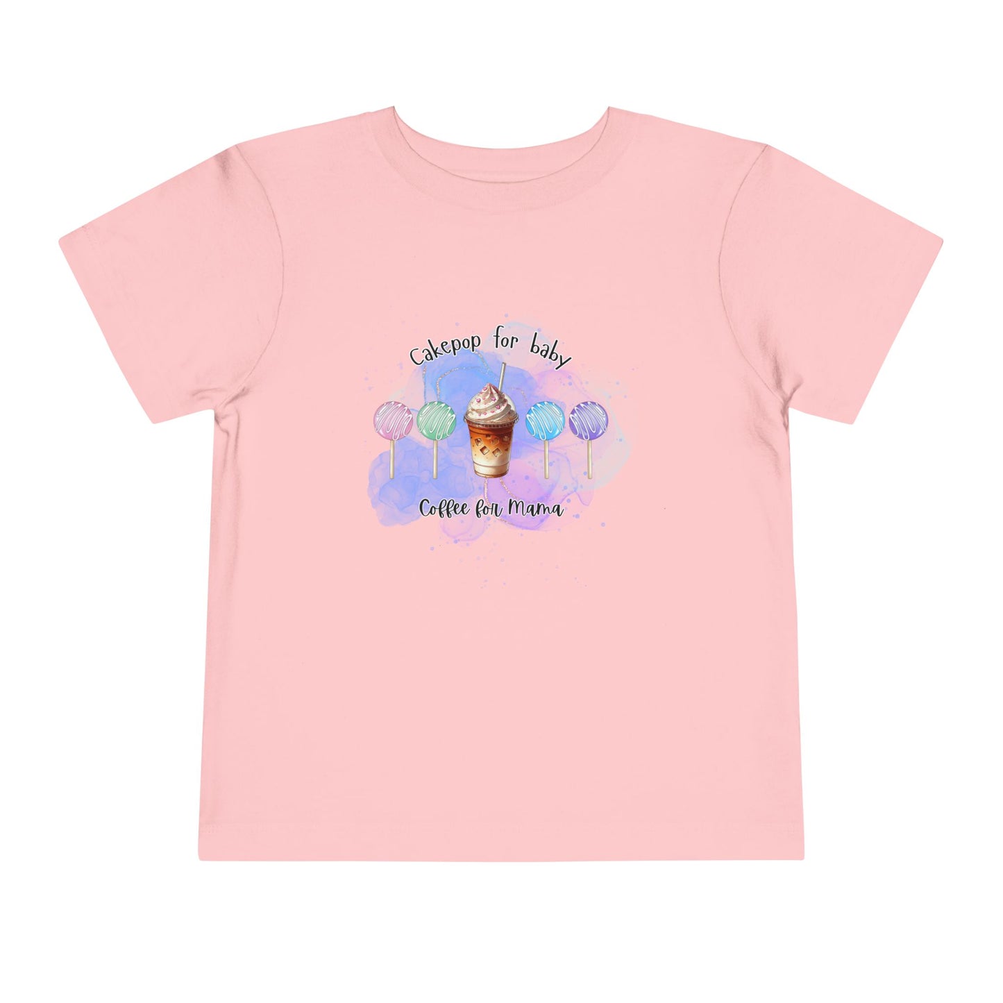 Cakepop & Coffee Toddler Tee – Sweet Treats & Cozy Comfort