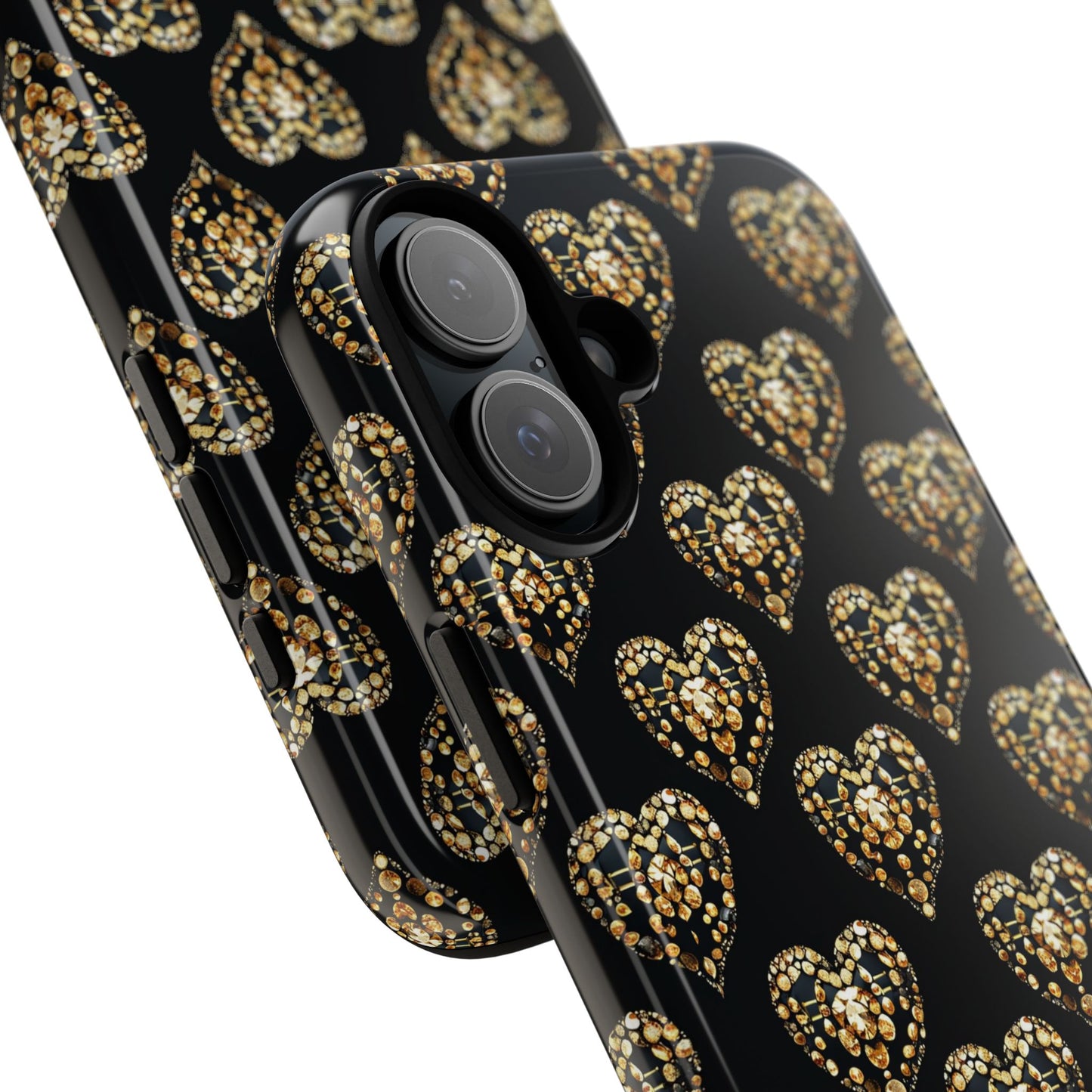 Golden Heart Luxe Phone Case
