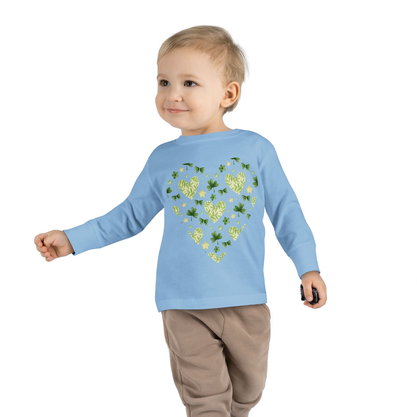 Lucky in Love 🍀 Toddler Long Sleeve Tee