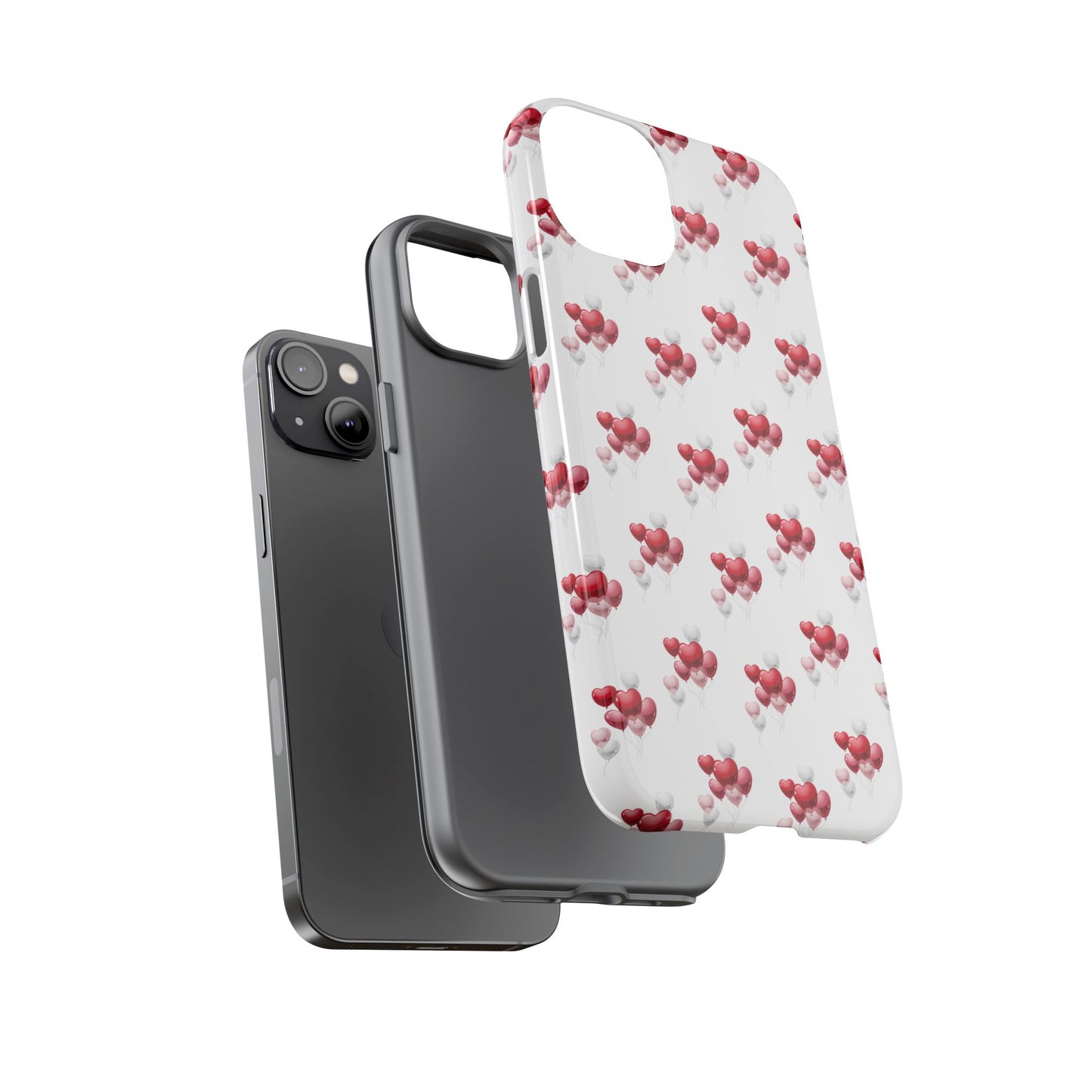 Floating Hearts Tough Phone Case