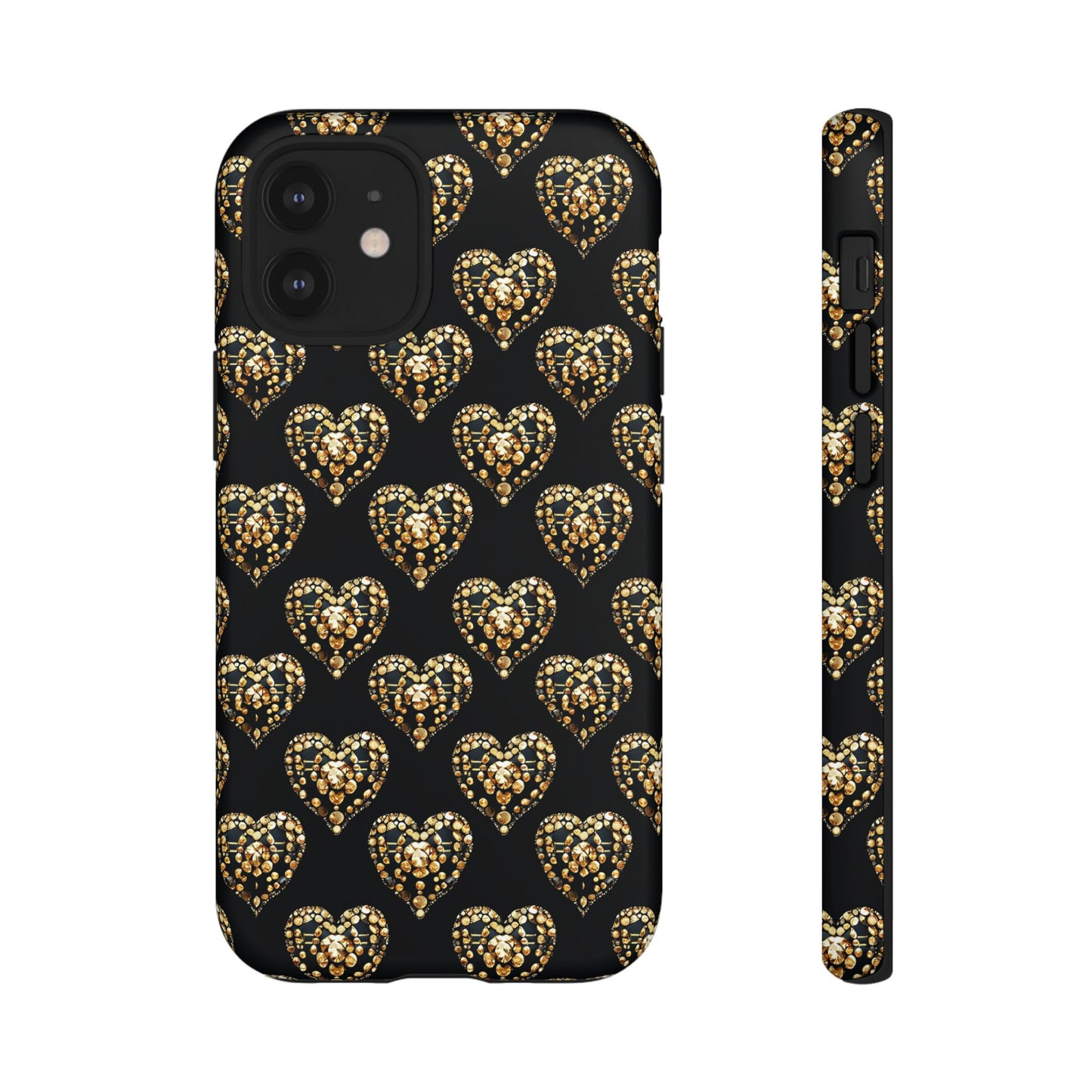 Golden Heart Luxe Phone Case