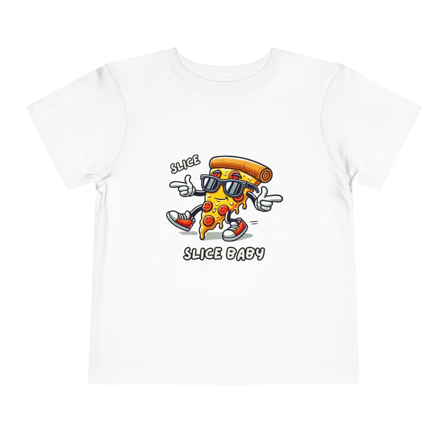🍕 "Slice Slice Baby" Toddler Short Sleeve Tee