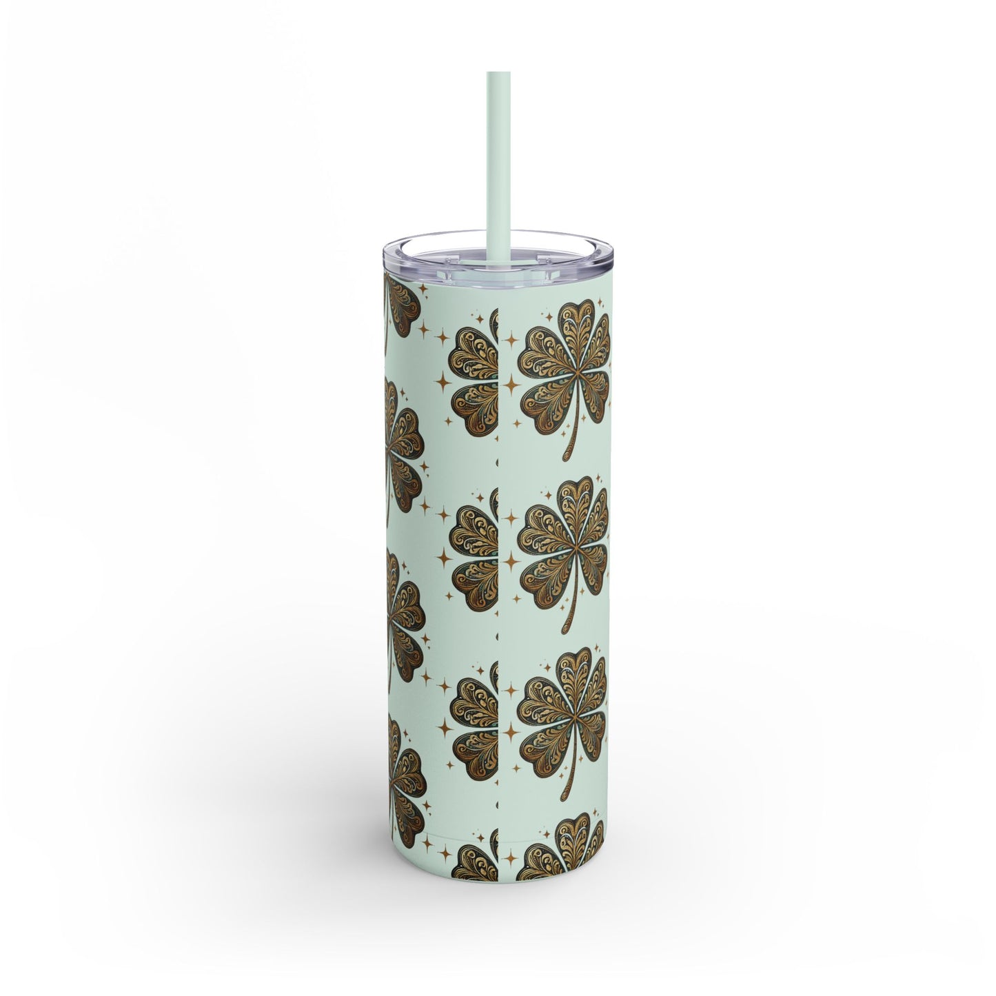 Golden Clover 🍀 20oz Matte Tumbler – Four Stunning Colors, Hot & Cold Insulated