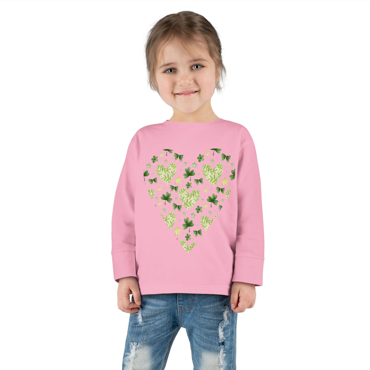 Lucky in Love 🍀 Toddler Long Sleeve Tee