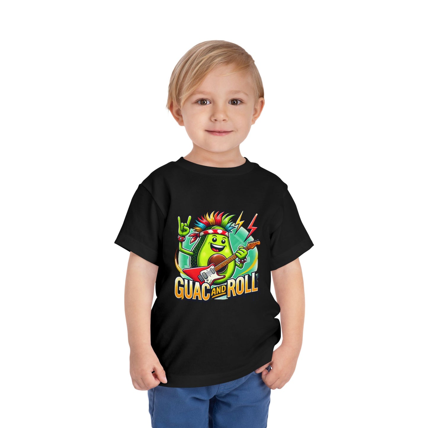 "Guac and Roll" Toddler Short Sleeve Tee