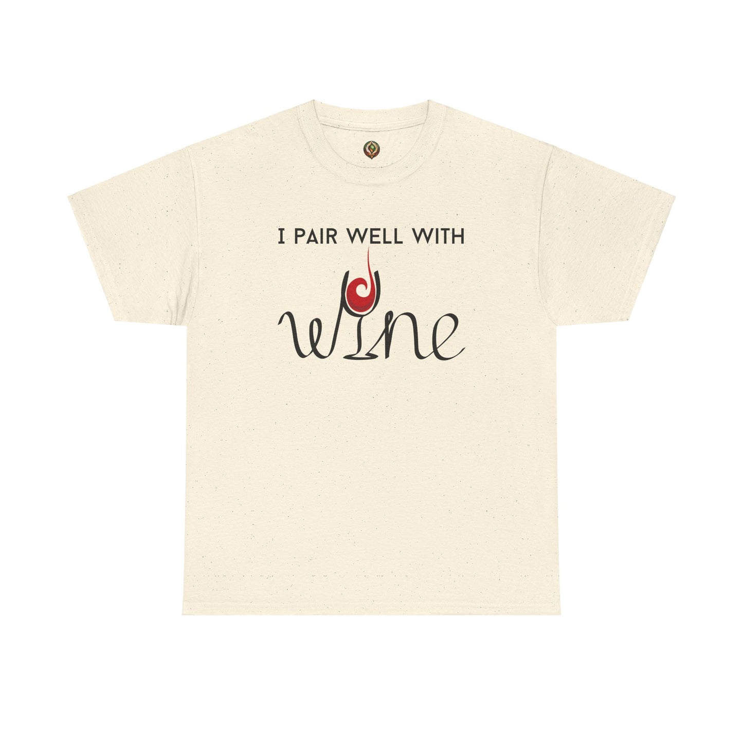 "I Pair Well with Wine" Unisex Tee