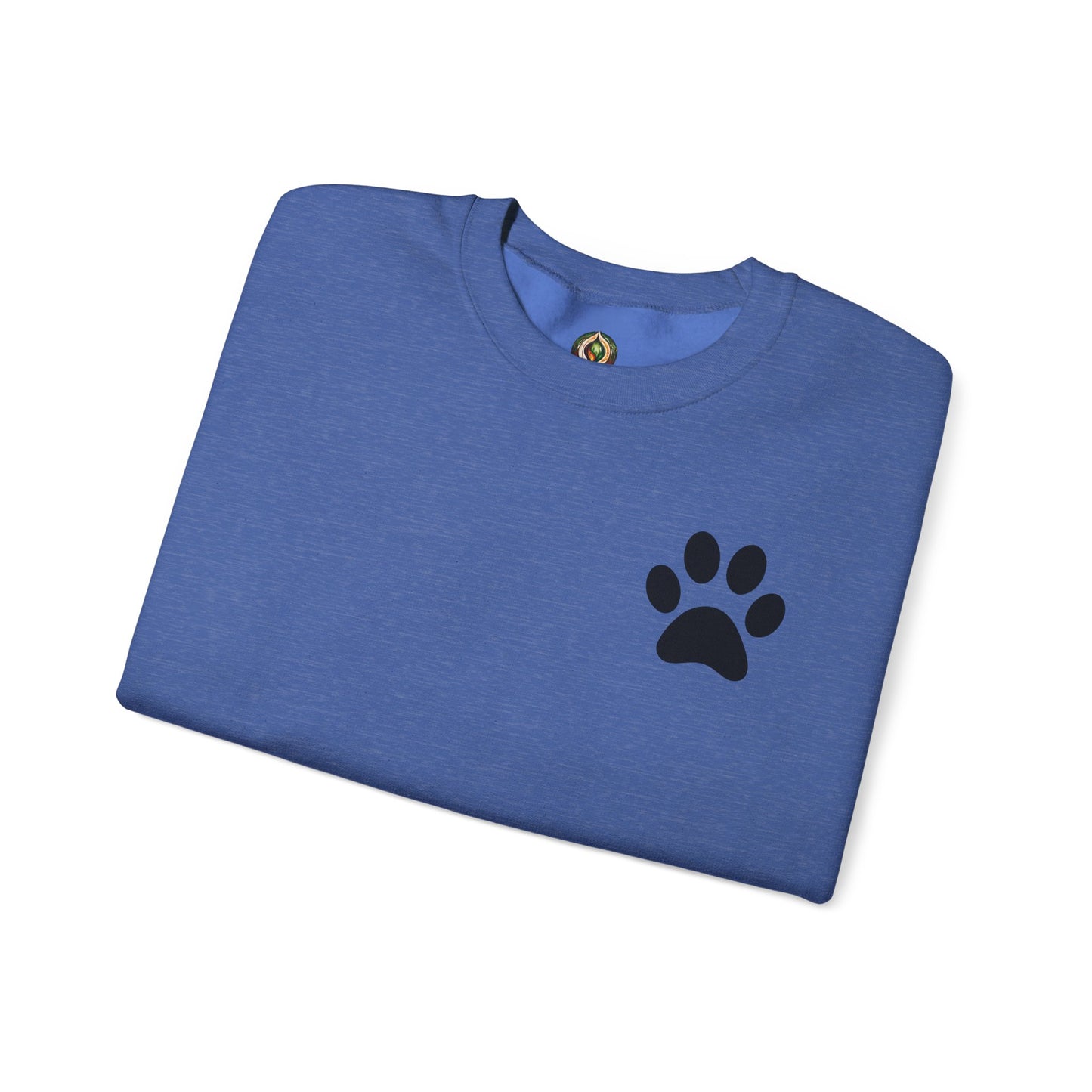 Minimalist Paw Print Crewneck Sweatshirt