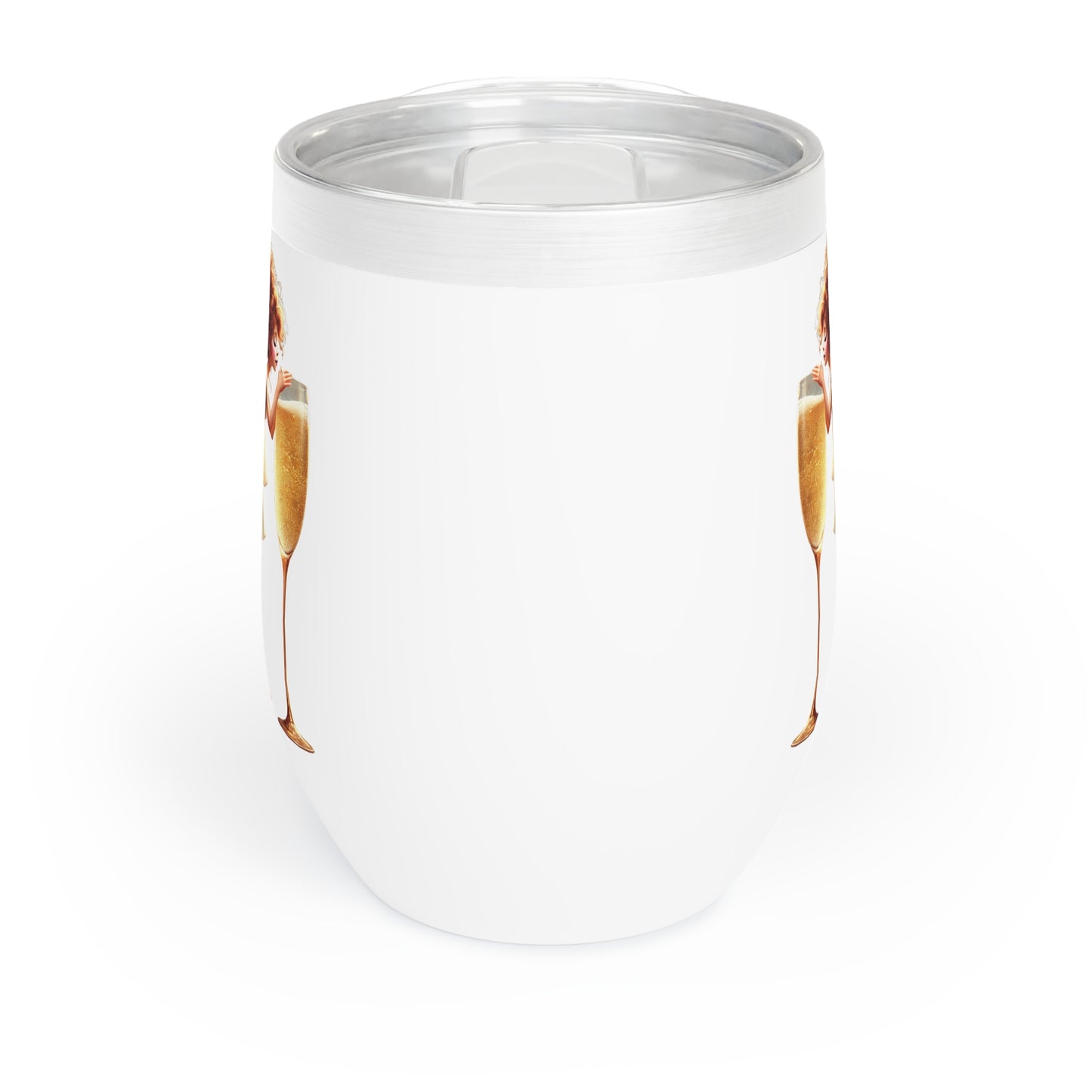 Bubbles & Wings Wine Tumbler (12oz)