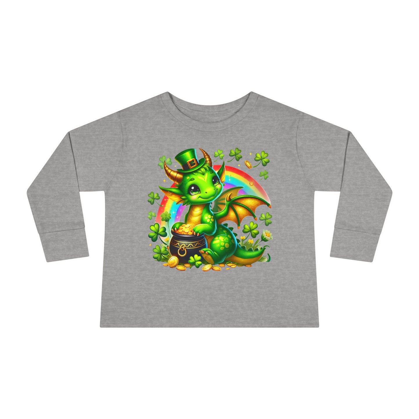Lucky Little Dragon 🍀 Toddler Long Sleeve Tee