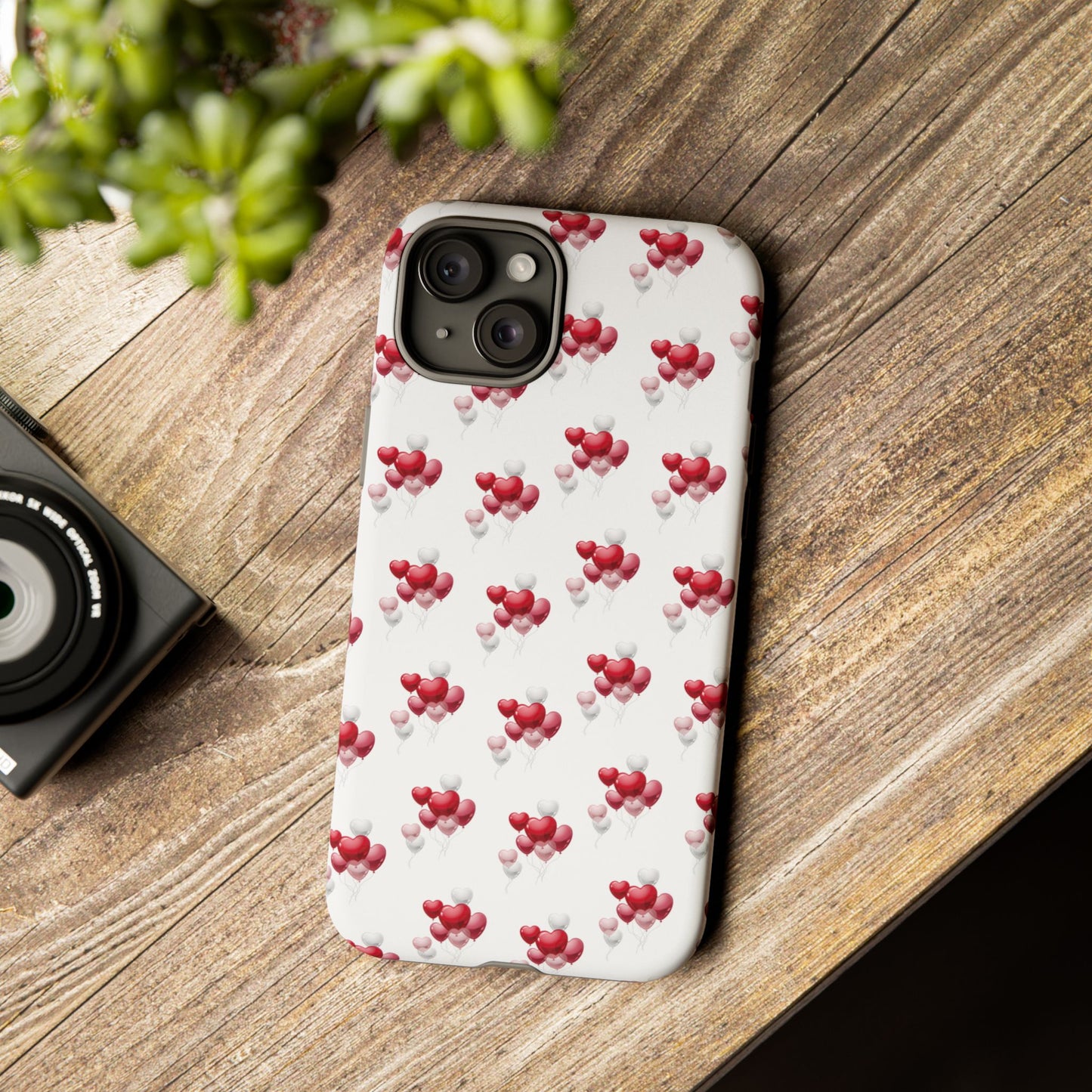 Floating Hearts Tough Phone Case