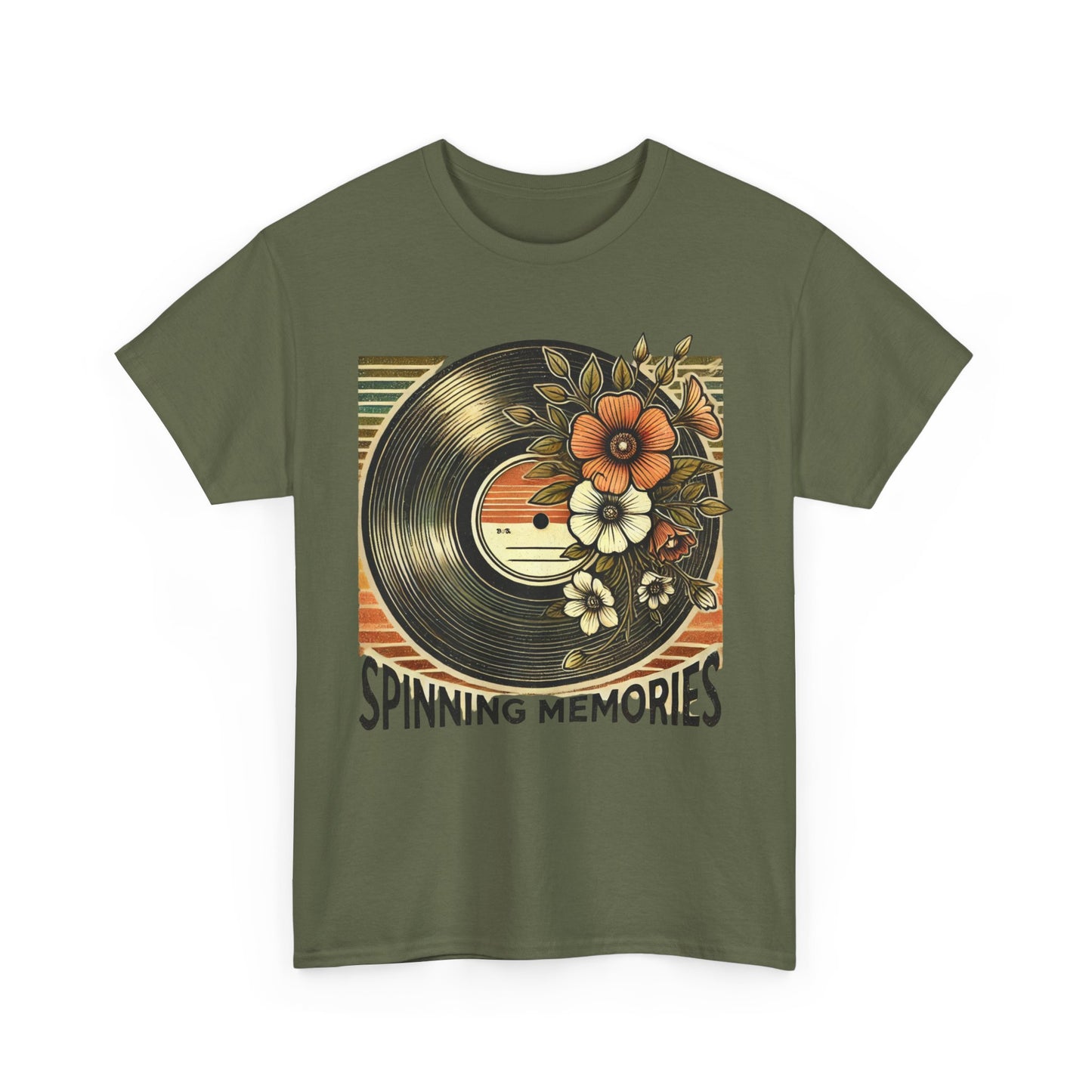 "Spinning Memories" Unisex Cotton Tee
