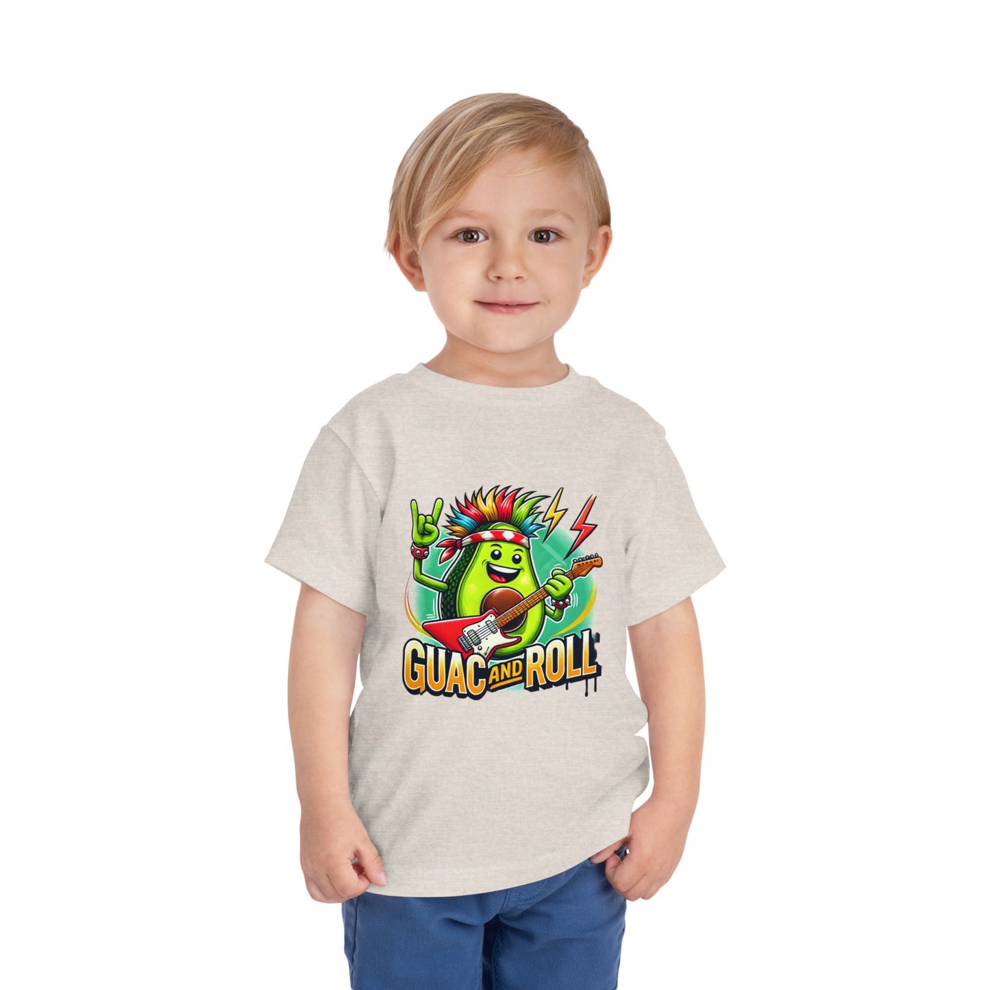 "Guac and Roll" Toddler Short Sleeve Tee