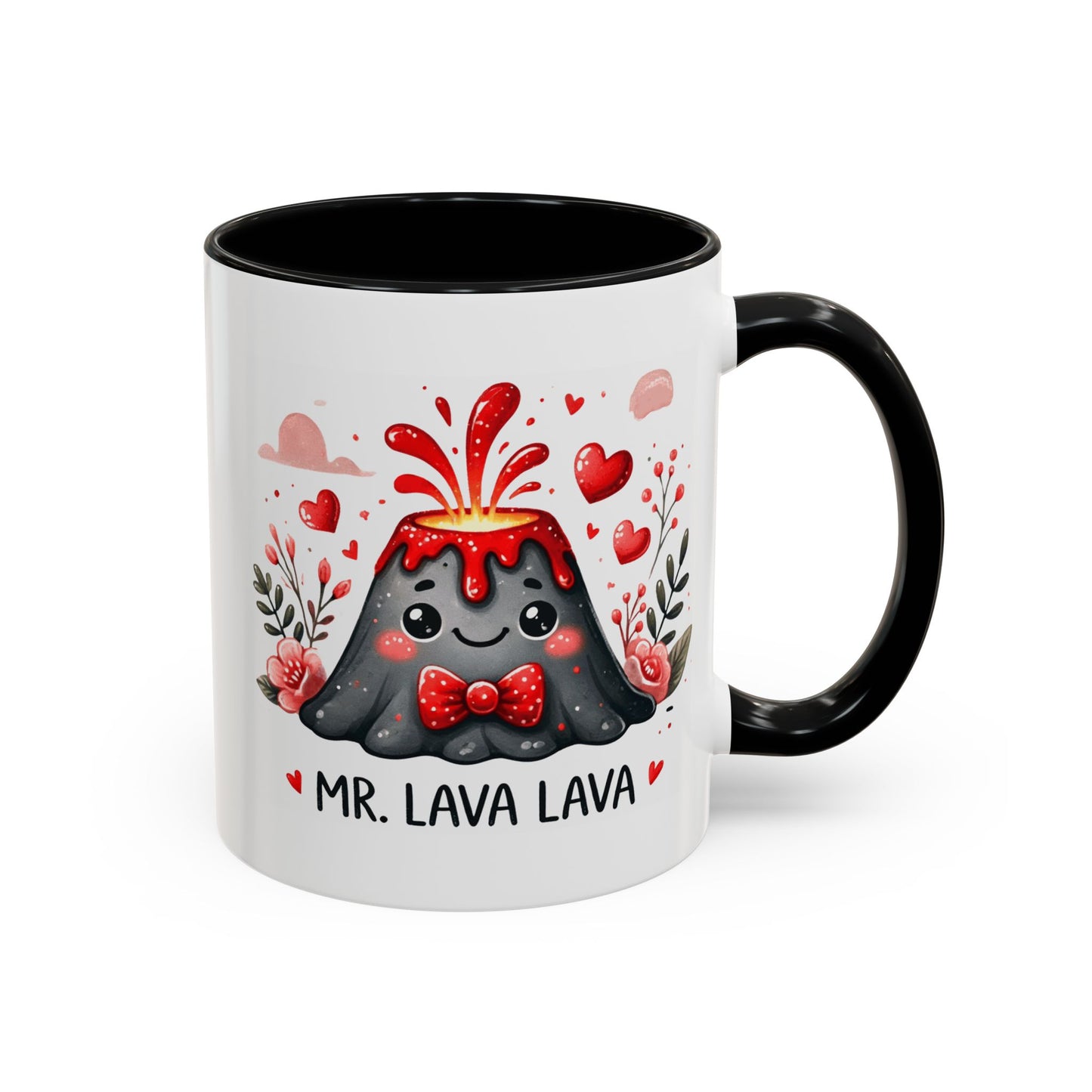 "Mr. Lava Lava Floral Charm" Accent Mug (11oz, 15oz)