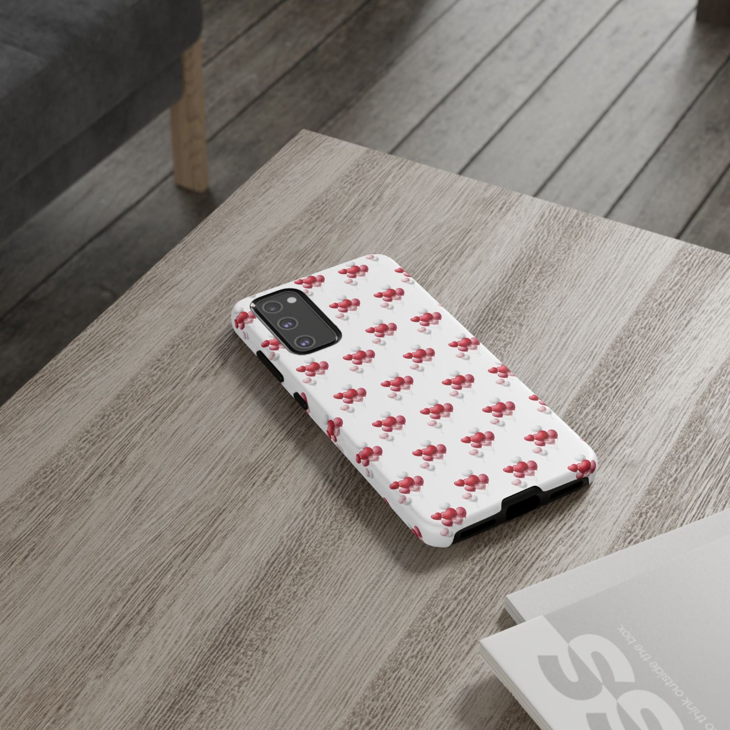 Floating Hearts Tough Phone Case
