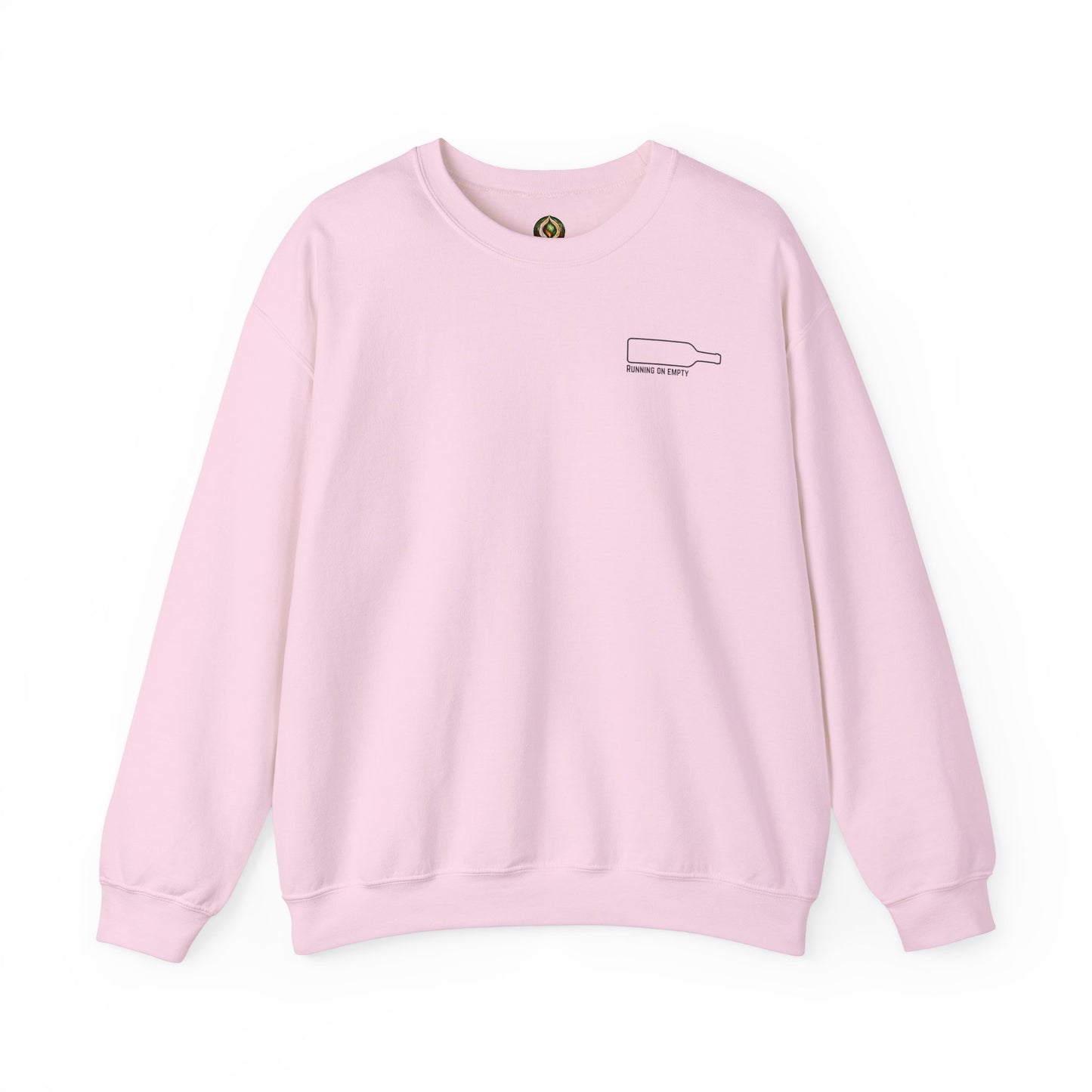 "Running on Empty" Unisex Crewneck Sweatshirt