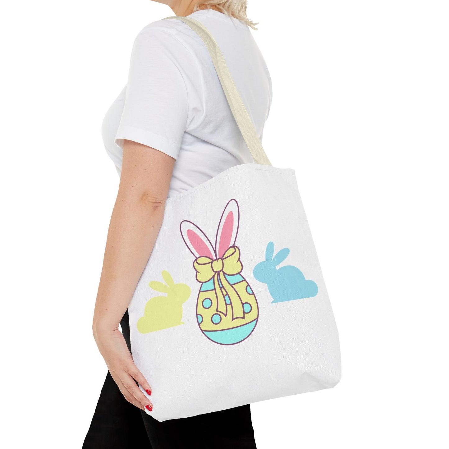Pastel Bunny Love – Easter Tote Bag 💕🐰