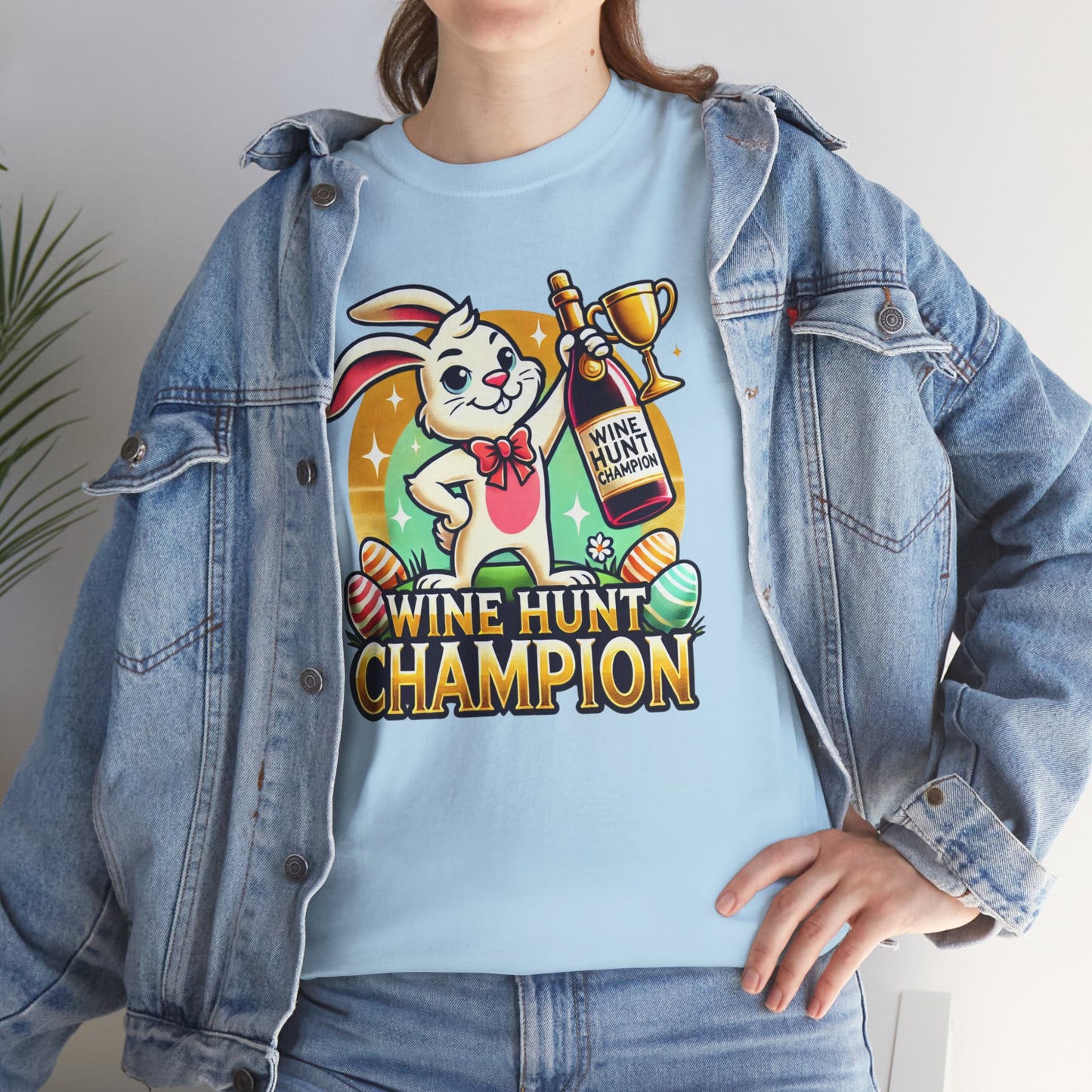 Wine Hunt Champion – Unisex Heavy Cotton Tee 🍷🏆