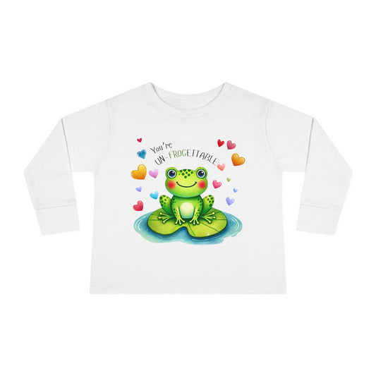 "Un-FROG-ettable" Toddler Long Sleeve Tee