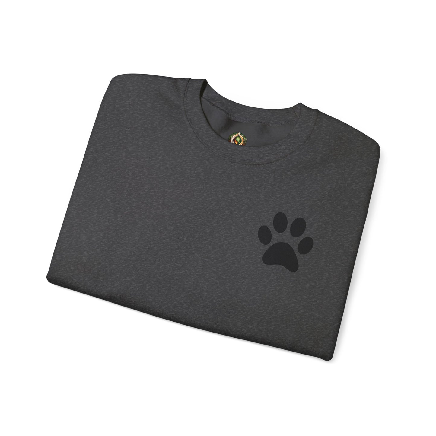 Minimalist Paw Print Crewneck Sweatshirt