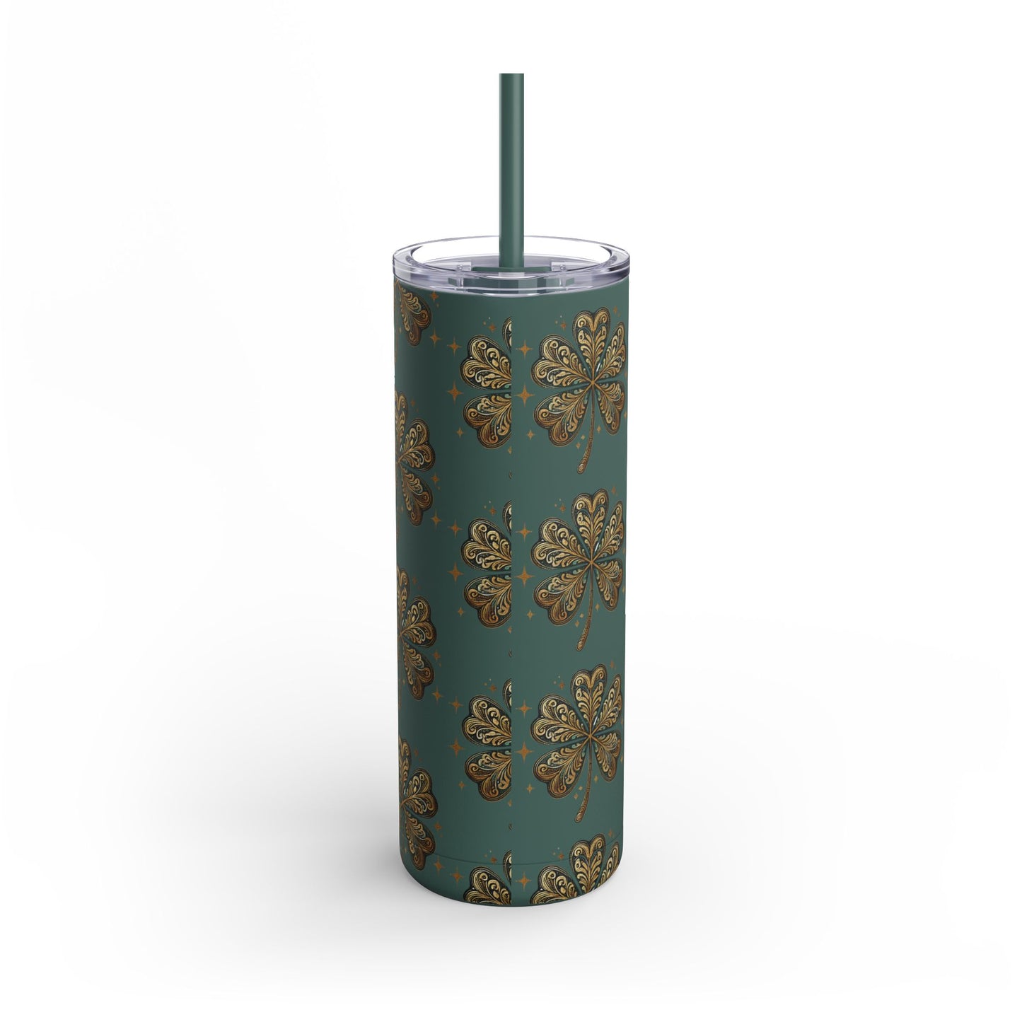 Golden Clover 🍀 20oz Matte Tumbler – Four Stunning Colors, Hot & Cold Insulated