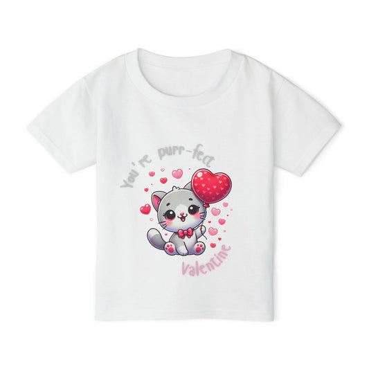 "You're Purr-fect, Valentine" Toddler T-Shirt