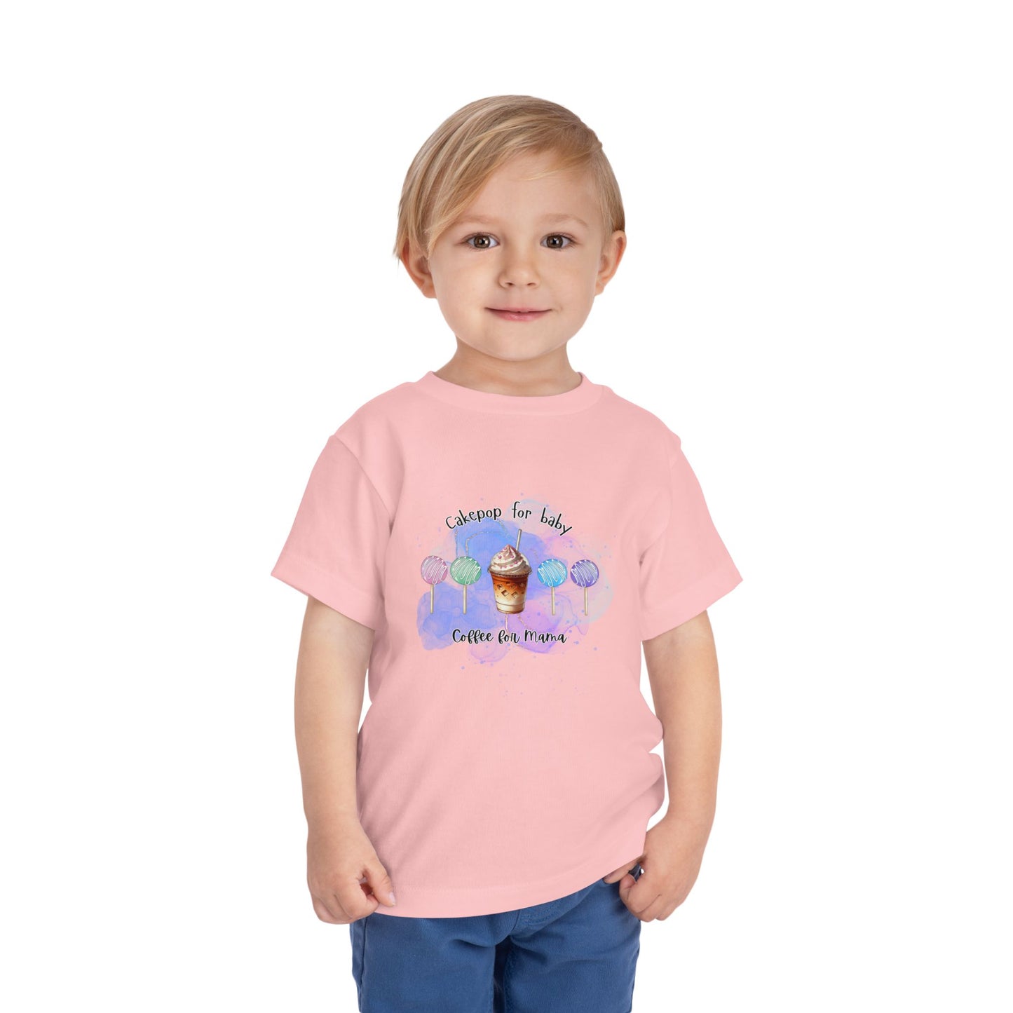Cakepop & Coffee Toddler Tee – Sweet Treats & Cozy Comfort