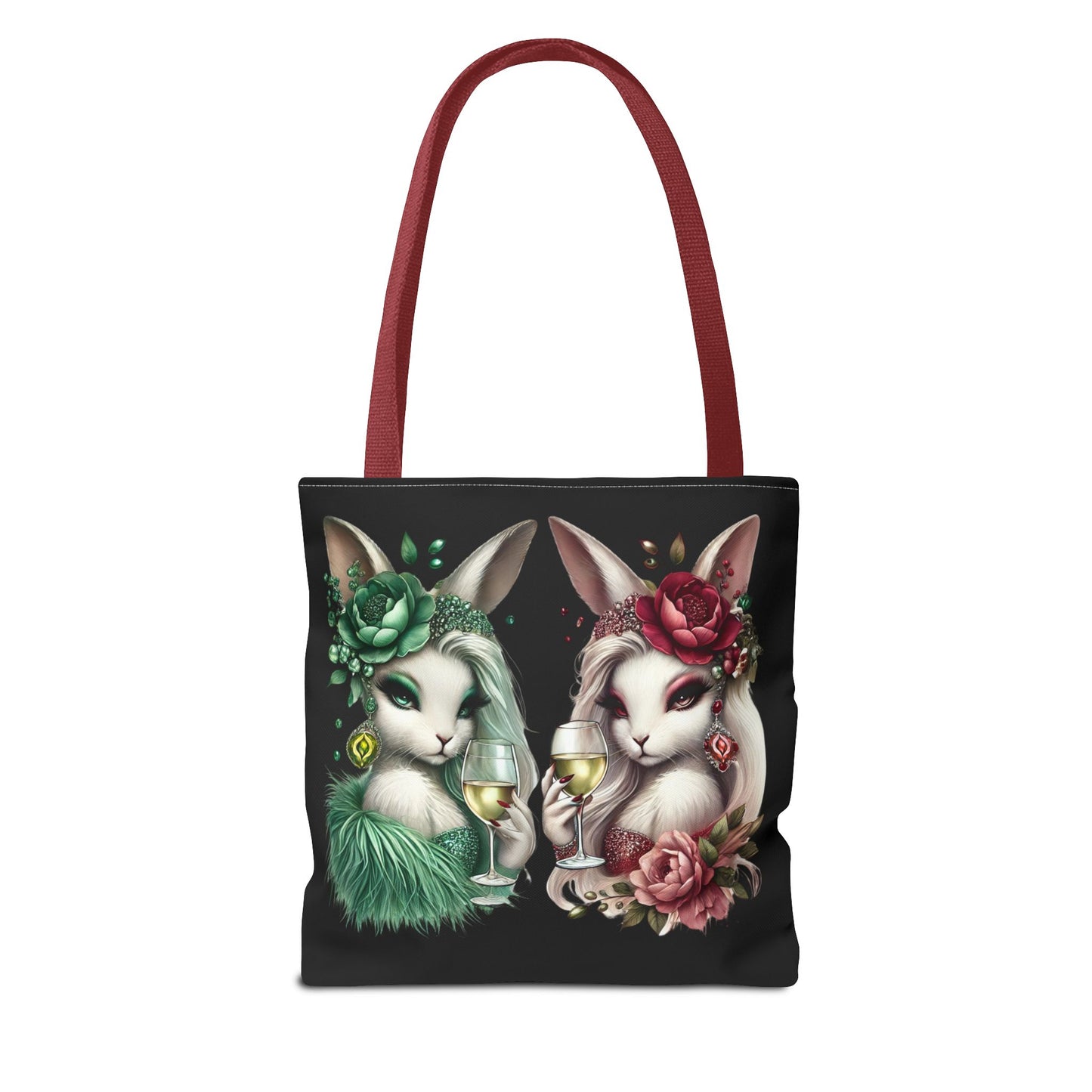 Vero Vino & Rosalie Rouge – Glam Bunny Tote Bag 🍷💅