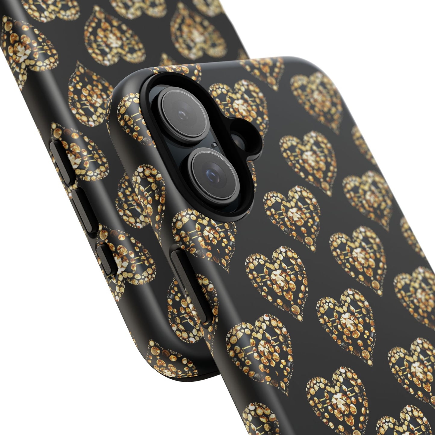 Golden Heart Luxe Phone Case