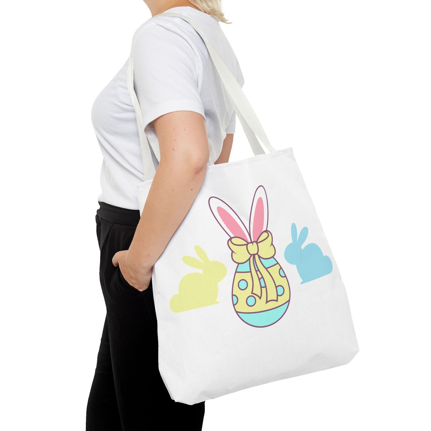 Pastel Bunny Love – Easter Tote Bag 💕🐰