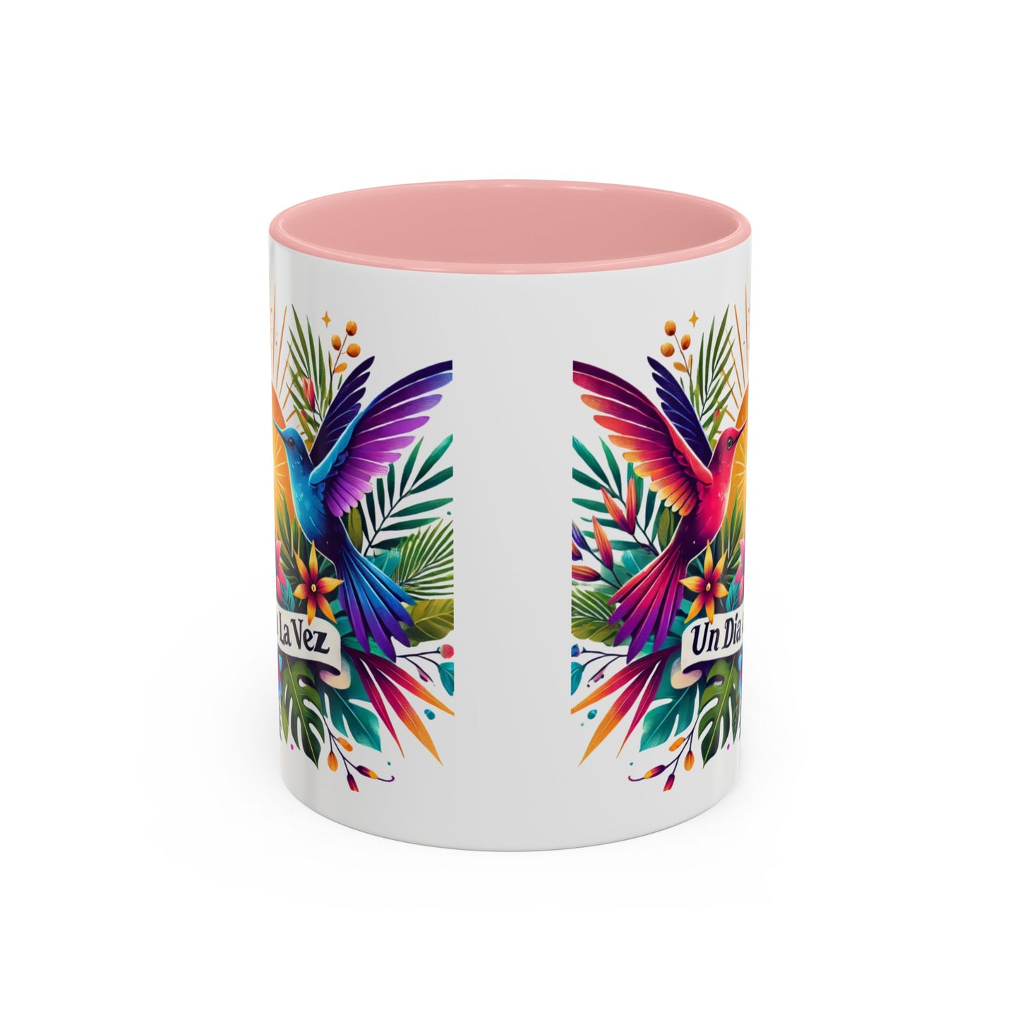 "Un Día a la Vez" Accent Coffee Mug (11oz, 15oz)