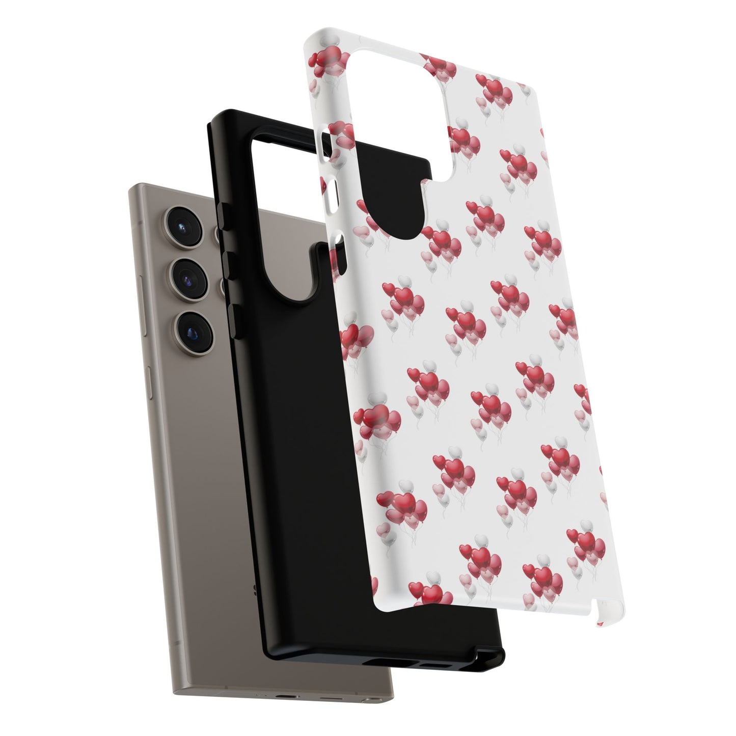 Floating Hearts Tough Phone Case