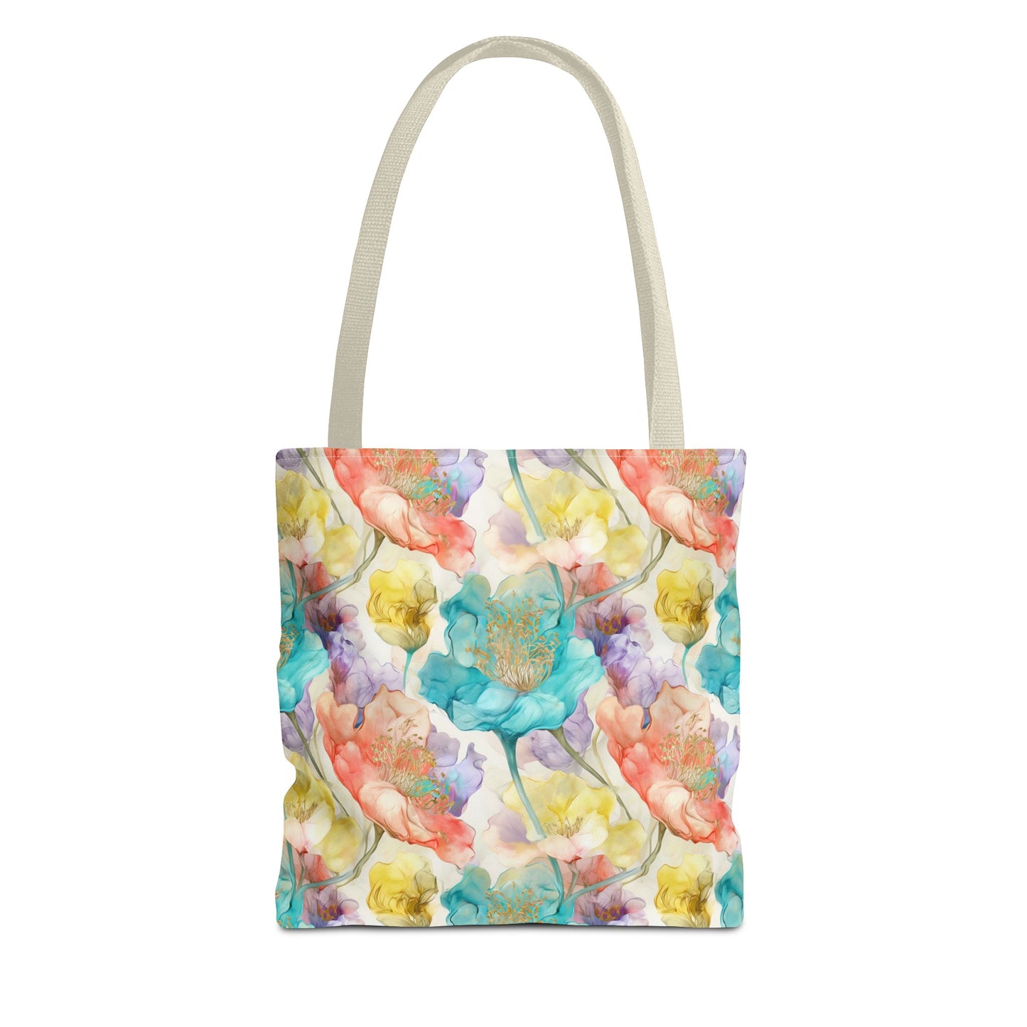 Watercolor Bloom 🌸 Artistic Tote Bag