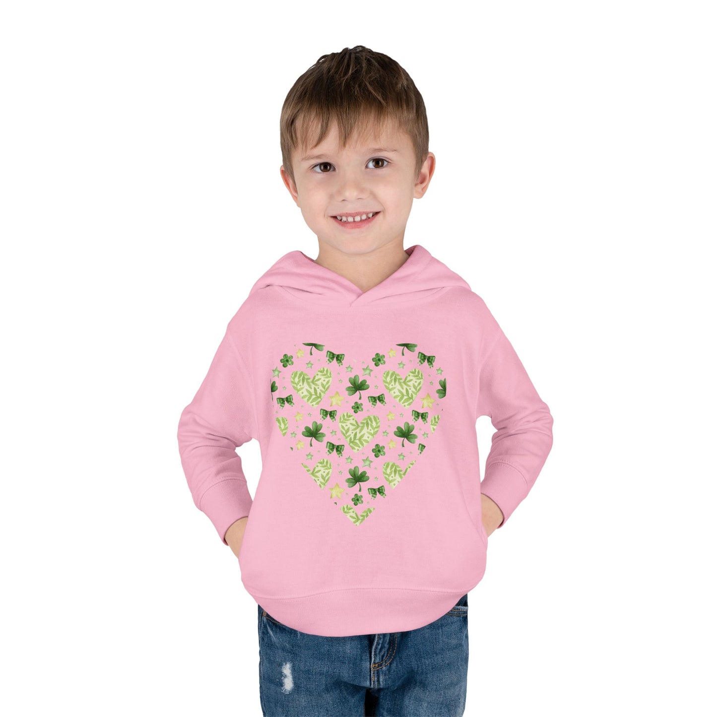 Lucky in Love 🍀 Toddler Pullover Hoodie