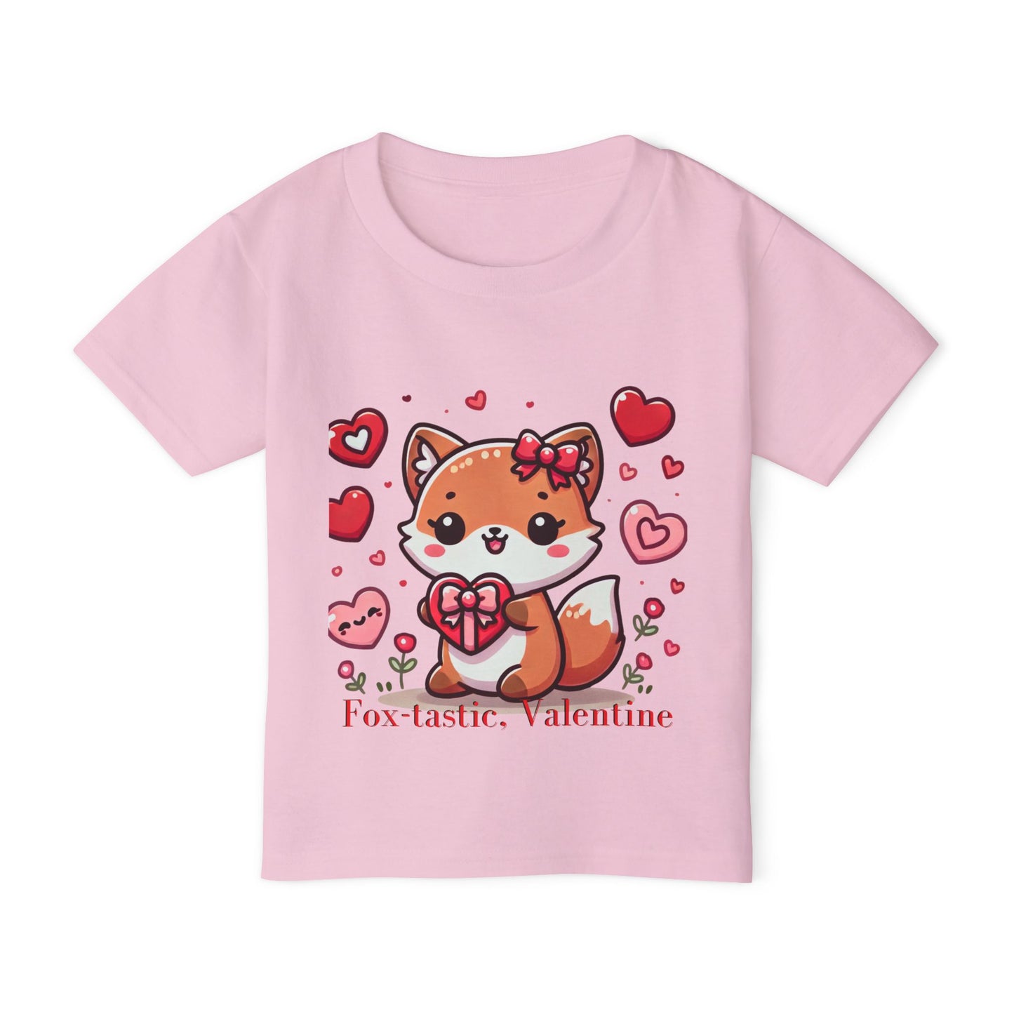 "Fox-tastic, Valentine" Toddler T-Shirt