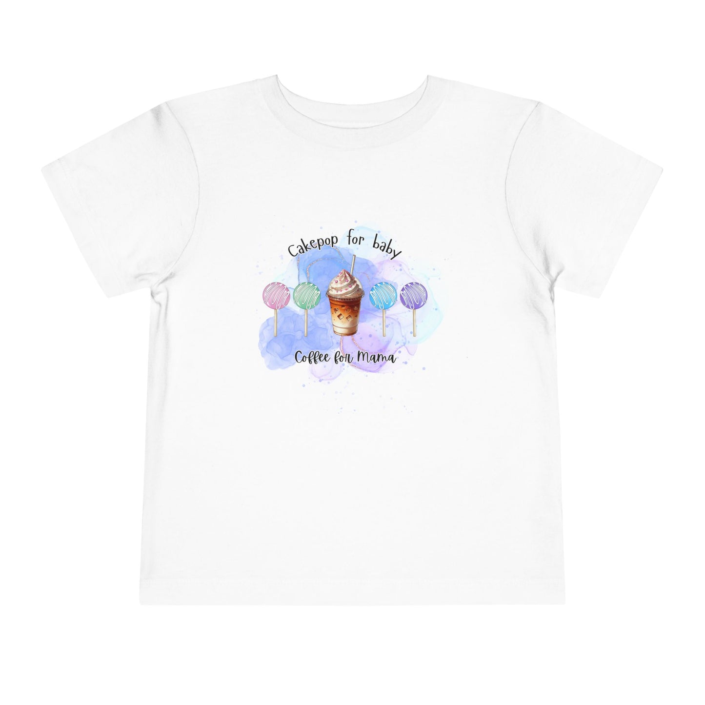 Cakepop & Coffee Toddler Tee – Sweet Treats & Cozy Comfort