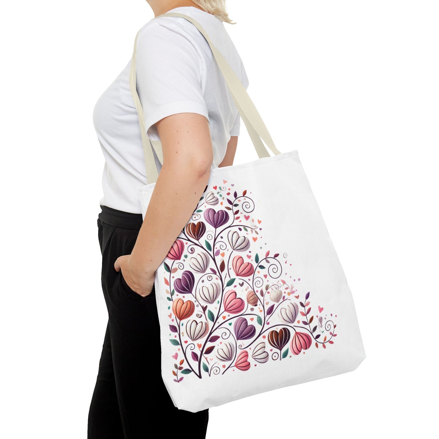 Flourishing Hearts Tote Bag