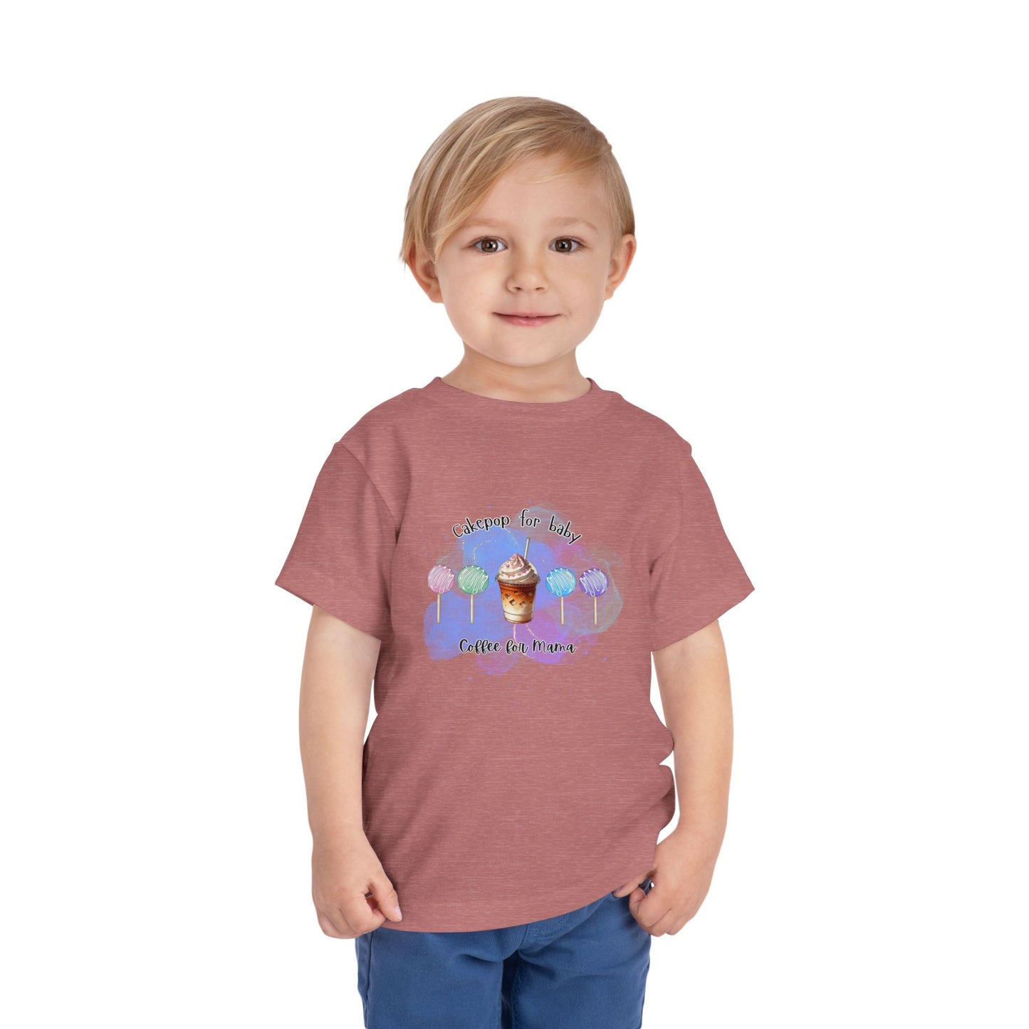 Cakepop & Coffee Toddler Tee – Sweet Treats & Cozy Comfort