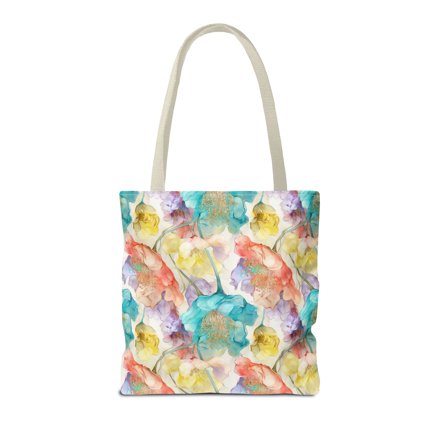 Watercolor Bloom 🌸 Artistic Tote Bag
