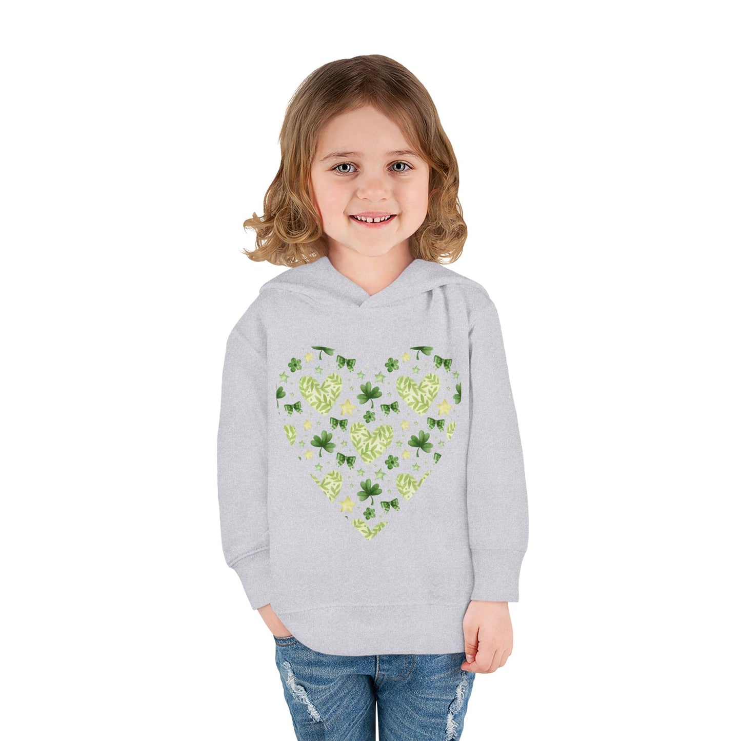 Lucky in Love 🍀 Toddler Pullover Hoodie