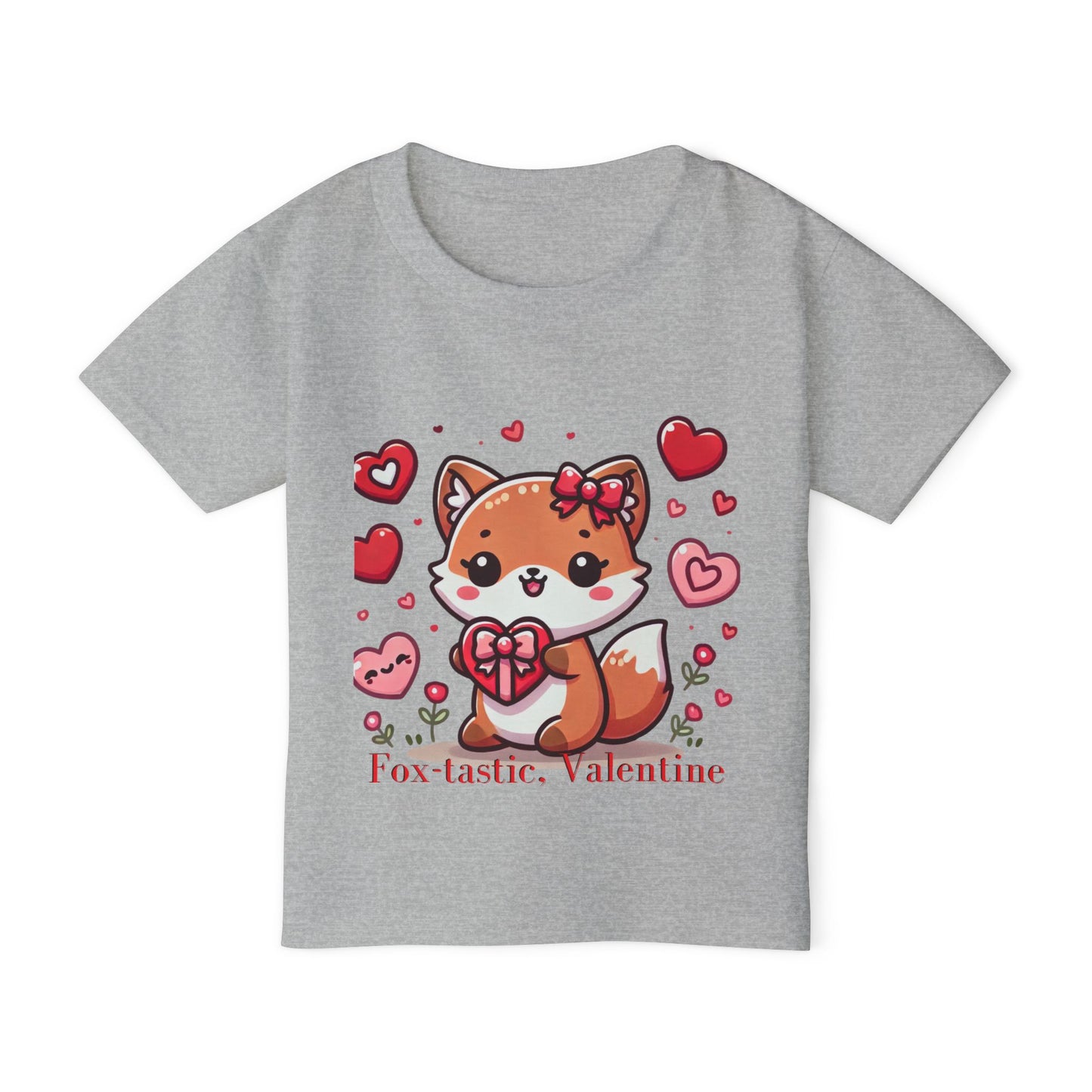 "Fox-tastic, Valentine" Toddler T-Shirt