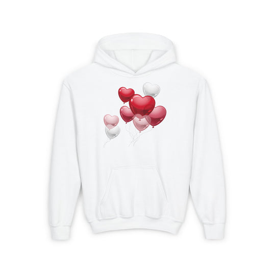 Balloon Hearts Youth Hoodie